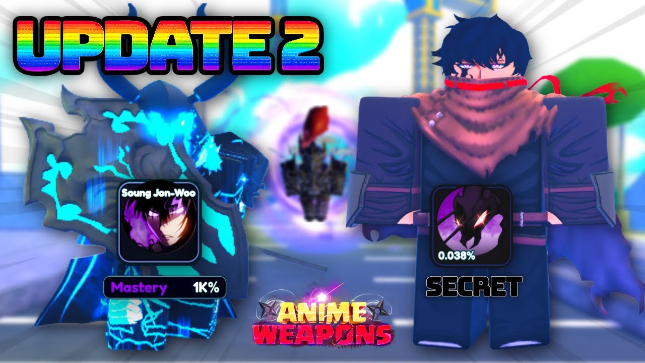 Getting INSANELY LUCKY In Update 2 Of Anime Weapons!!