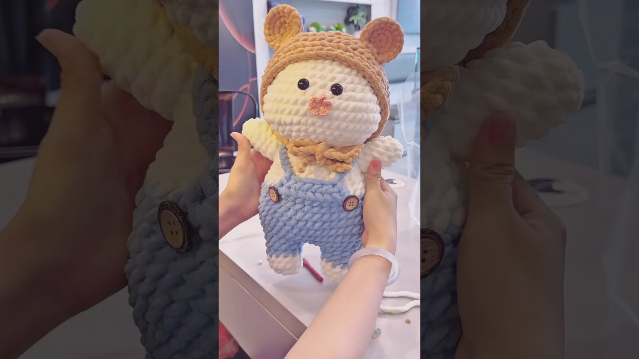 Heo b&ocirc;ng đến đ&acirc;y #danmoclen #crochet