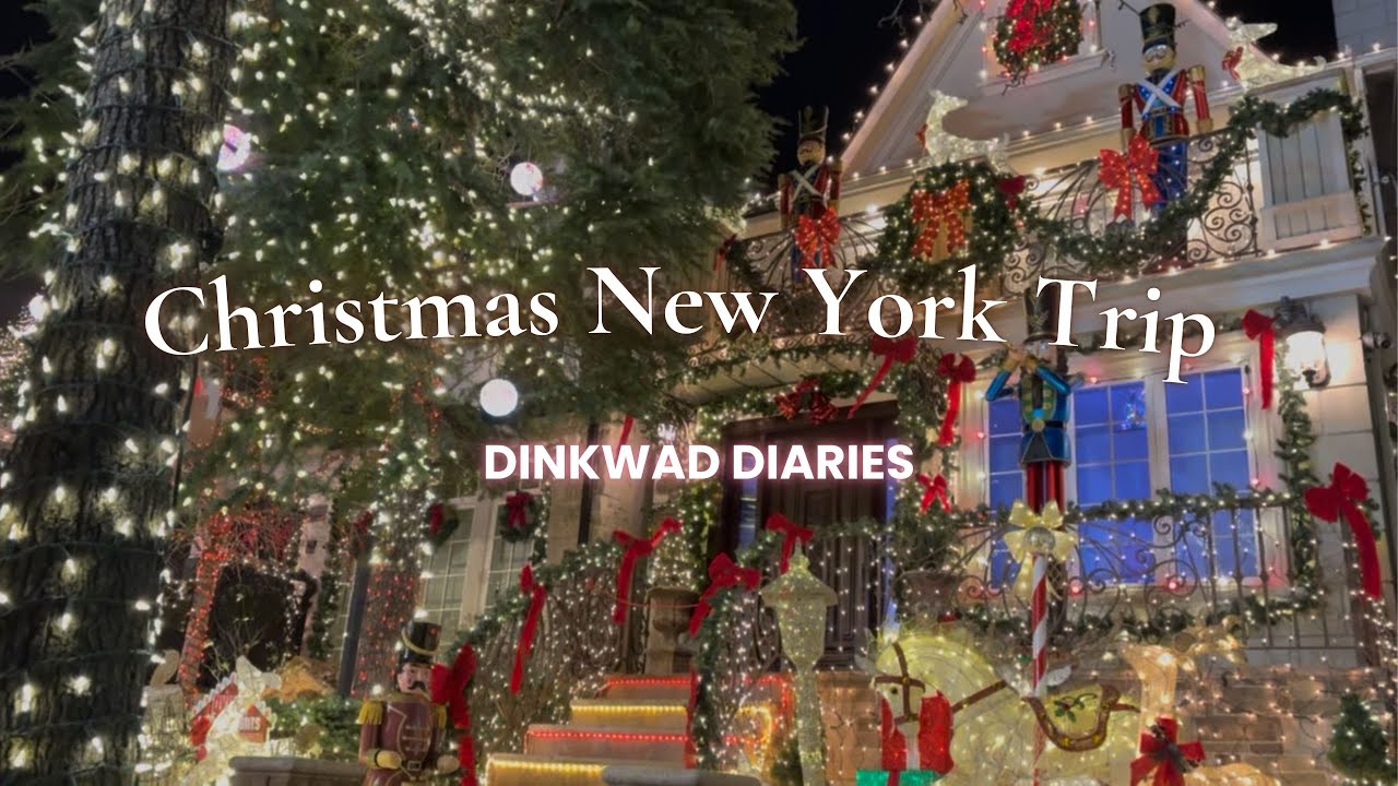 A Cozy Christmas in NYC ✨ | family time, food & winter lights