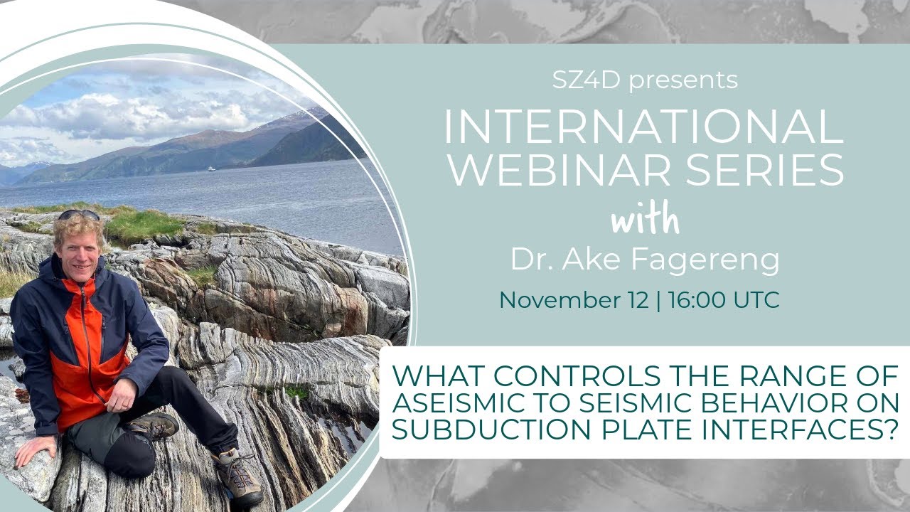 What controls the range of aseismic to seismic behavior on subduction interfaces? | Dr. Ake Fagereng