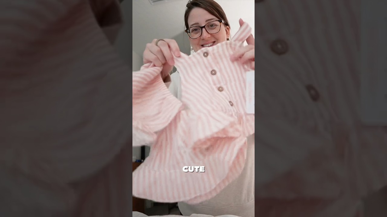 Carters baby girl clothes haul! 🎀💕 #carters #babyclothes #clotheshaul #pregnancy #ivfpregnancy