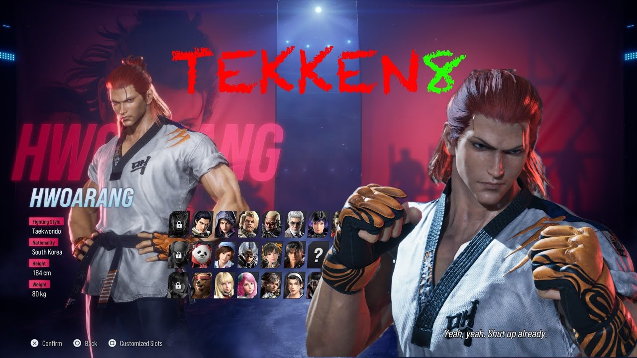 TEKKEN 8   HWOARANG