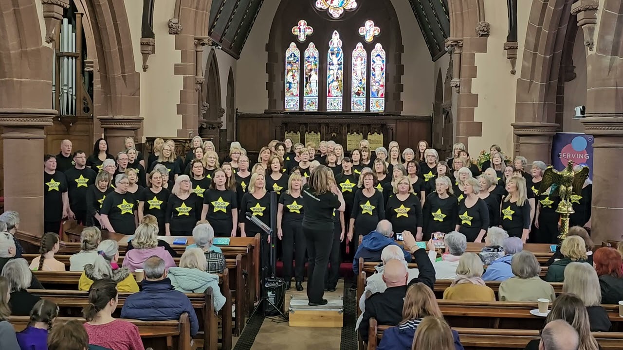 😀GOING LOCO DOWN IN ACAPULCO Chester Rock Choir at All Saints Church, Hoole 23/03/2024