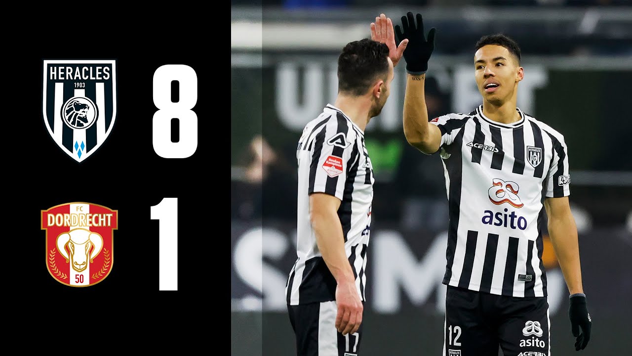 Heracles Almelo - FC Dordrecht | 16-12-2022 | Samenvatting