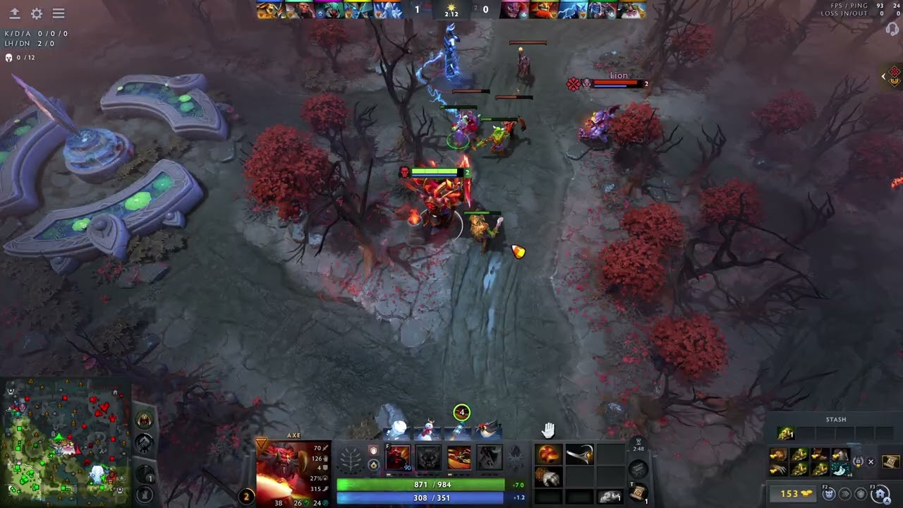 Axe Win(3): Poor Axe, dota2/0987