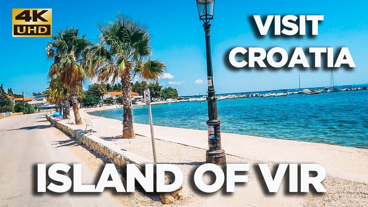 Visit Croatia - Otok Vir in 4K  (Island of Vir)