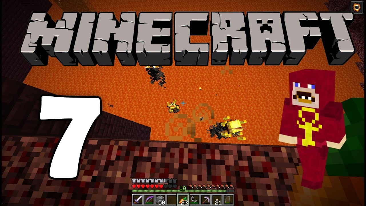 Let's Play Minecraft 1.13 - Episode 7 - Basic Blaze farm