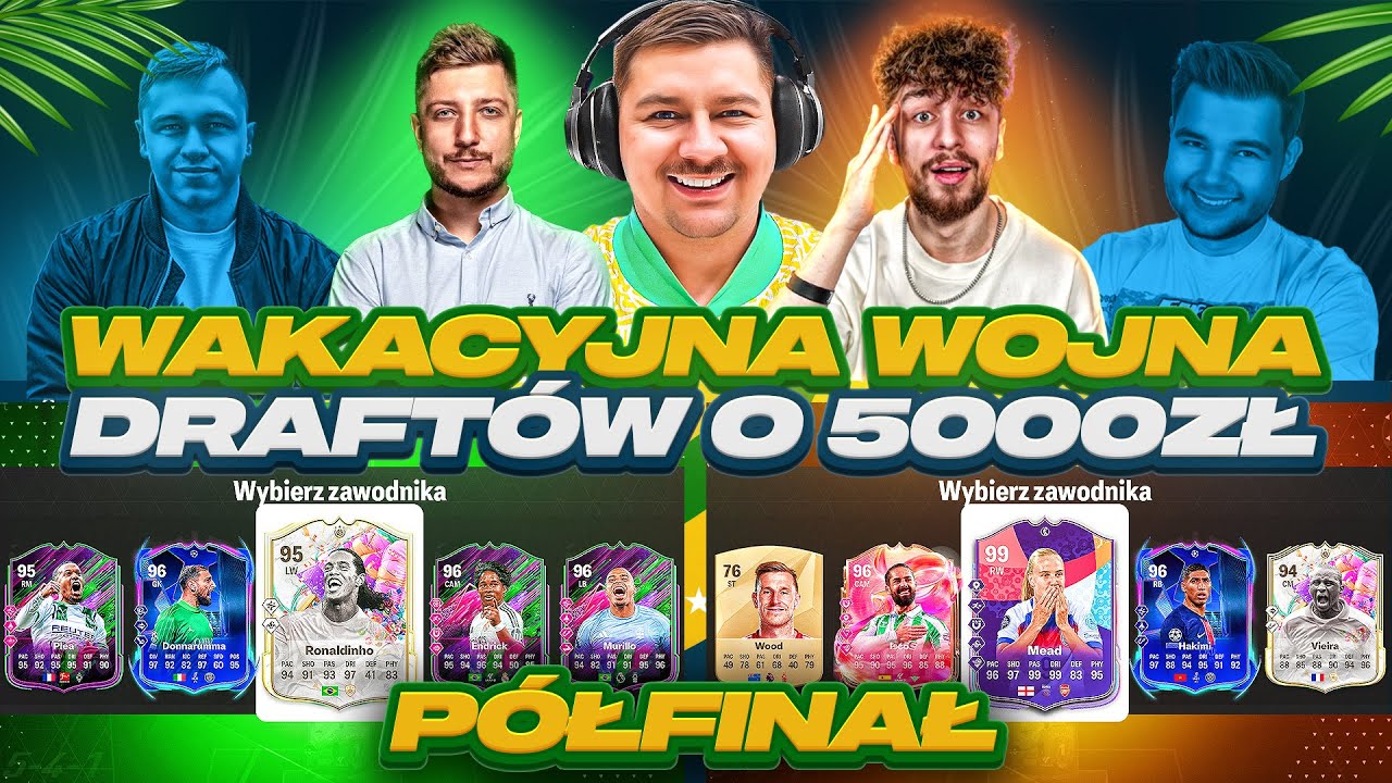 WOJNA DRAFTÓW ALVIN vs KAMYK o 5000 zł! PÓŁFINAŁ (5/7)