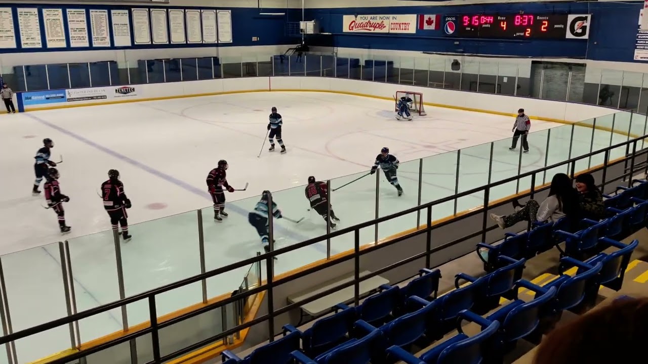 Caledon Hawks Vs Barrie Colts U18AA 2nd period 