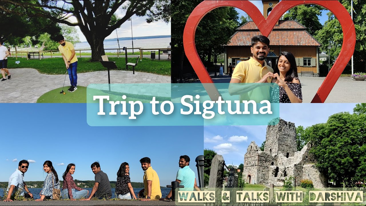 Trip to Sigtuna | Darshiva Vlogs | Sweden | India