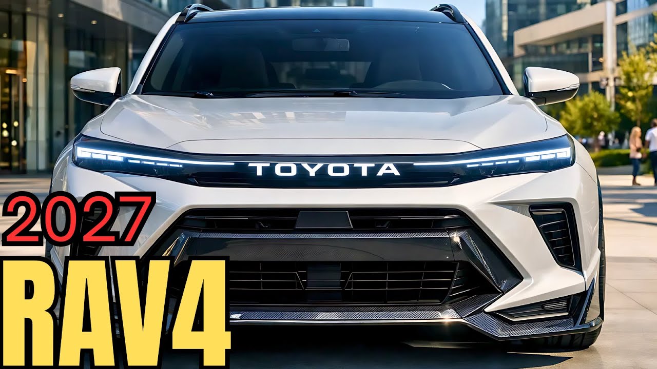 Toyota RAV4 нового поколения 2027 года наконец-то здесь... (Большой сюрприз)