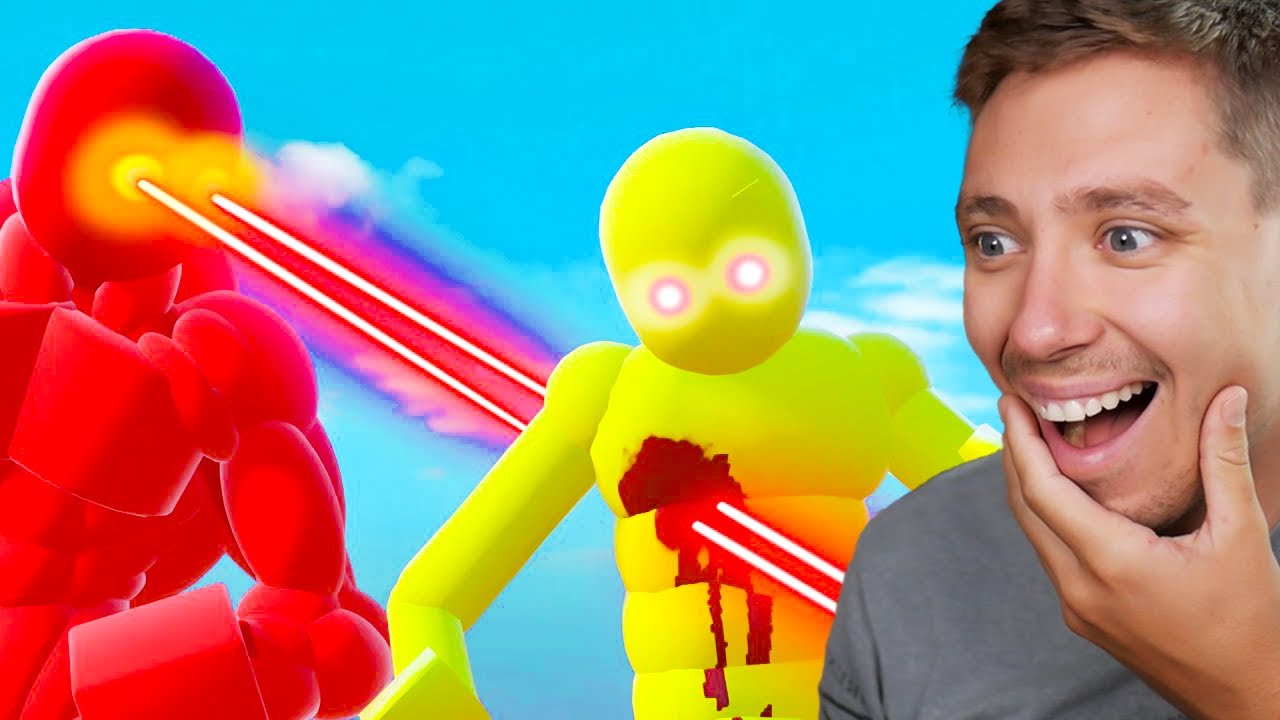 Reacting To Powerful NPC Ragdoll Fights (Overgrowth)