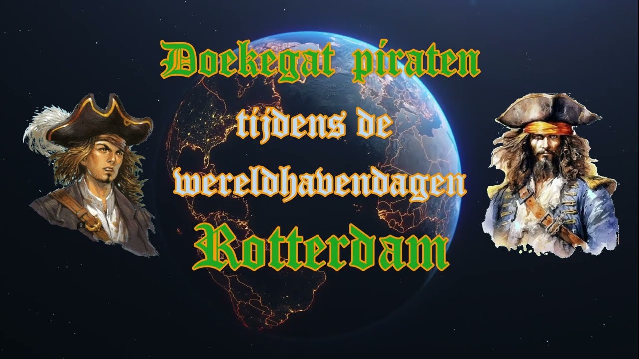 Feest in Rotterdam met Doekegat Piratenkoor.