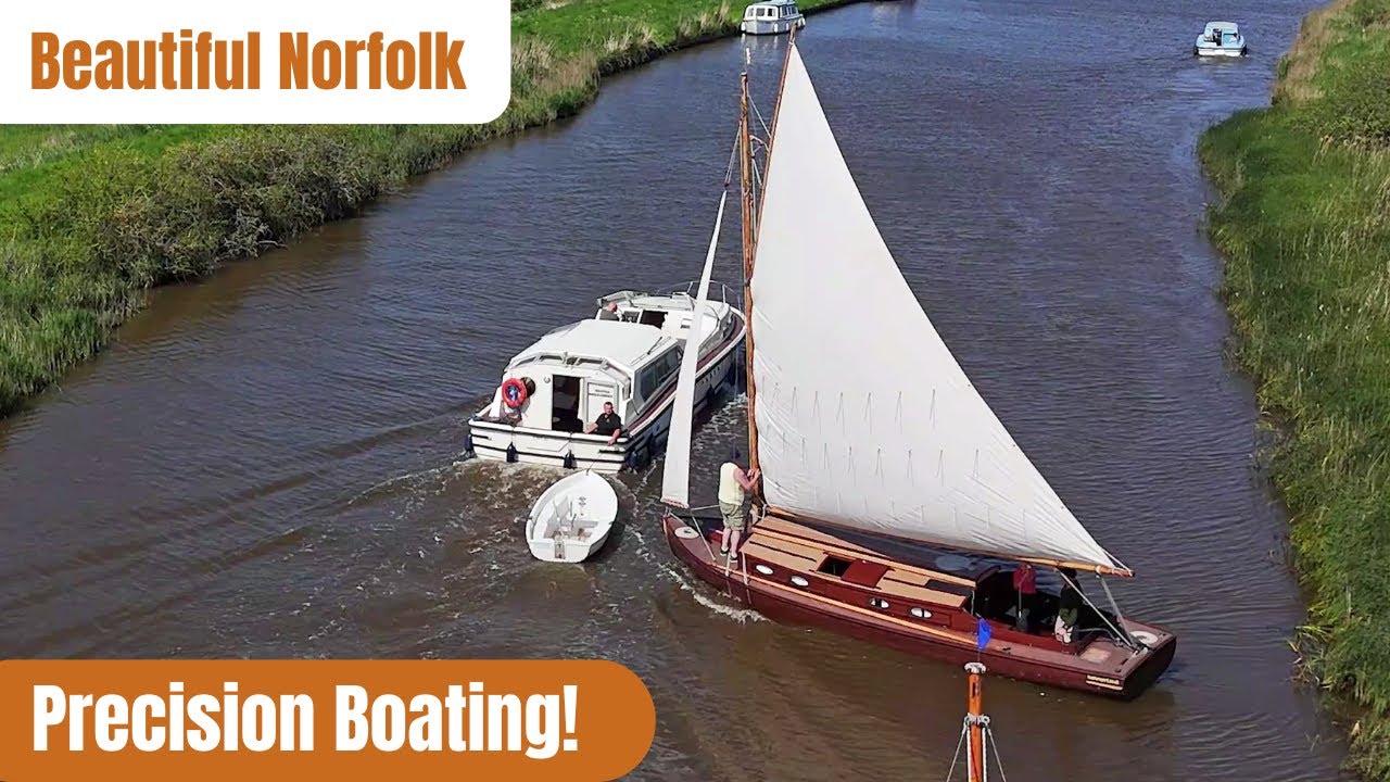 Precision Boating on the Norfolk Broads!
