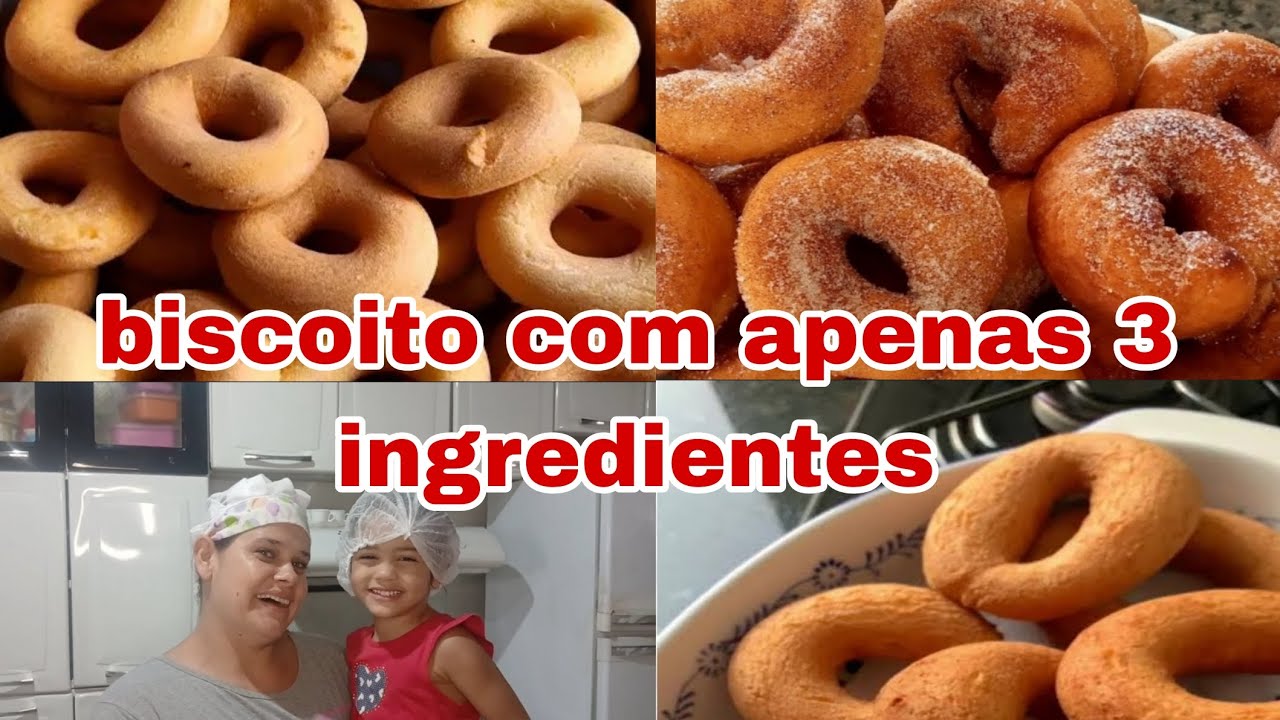 Biscoito de polvilho doce uma delicia com apenas 3 ingredientes 