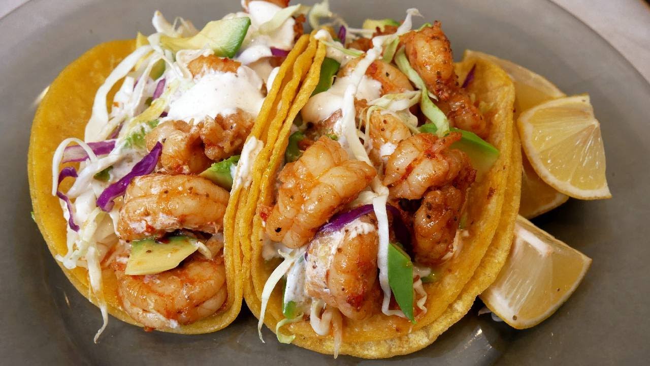 Тако с креветками Баха и домашним соусом Баха | ЛЕГКО и ВКУСНО!!