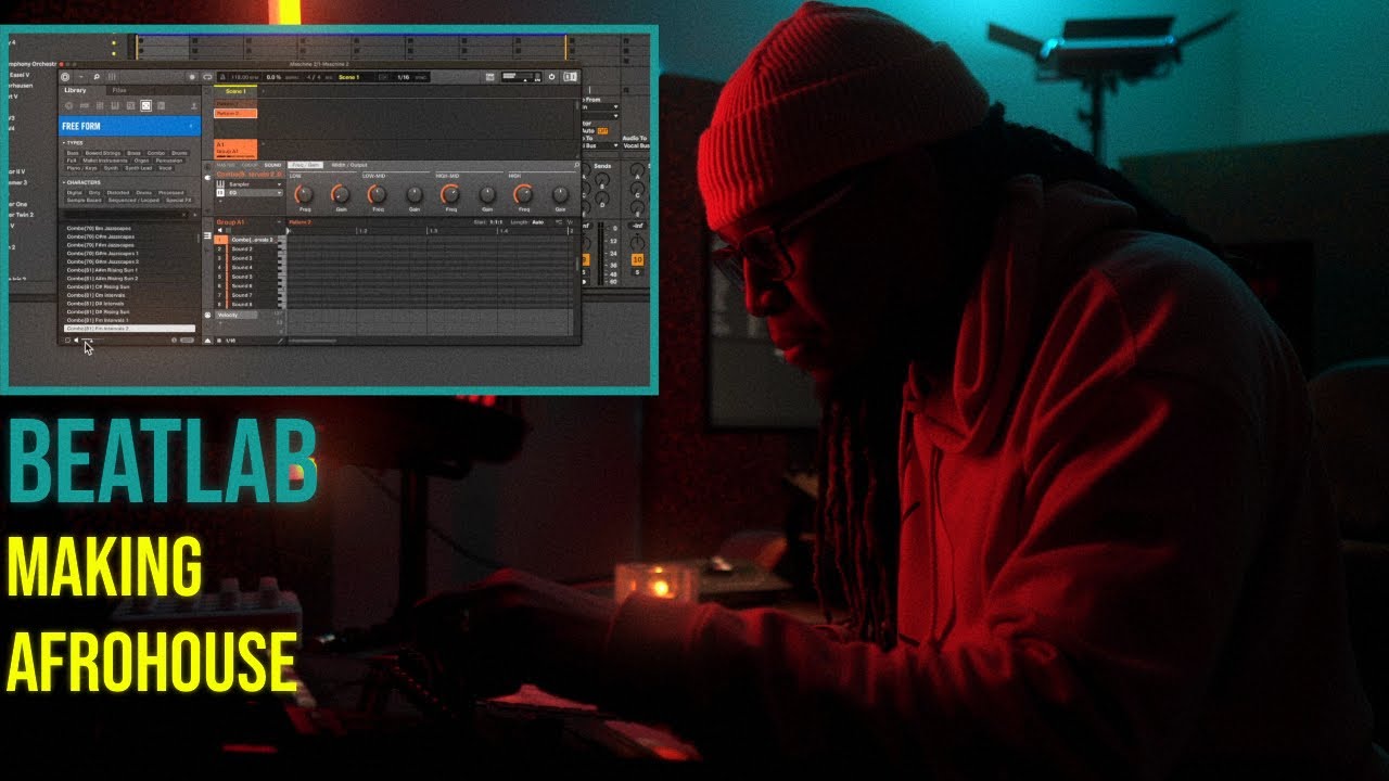 Beatlab_Ep. 07 Making #afrohouse #maschinemk3  Jamming Session 2