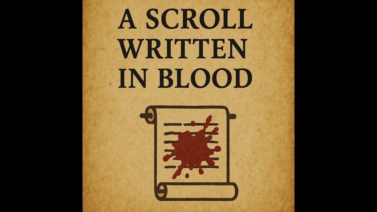 A Scroll written in blood
