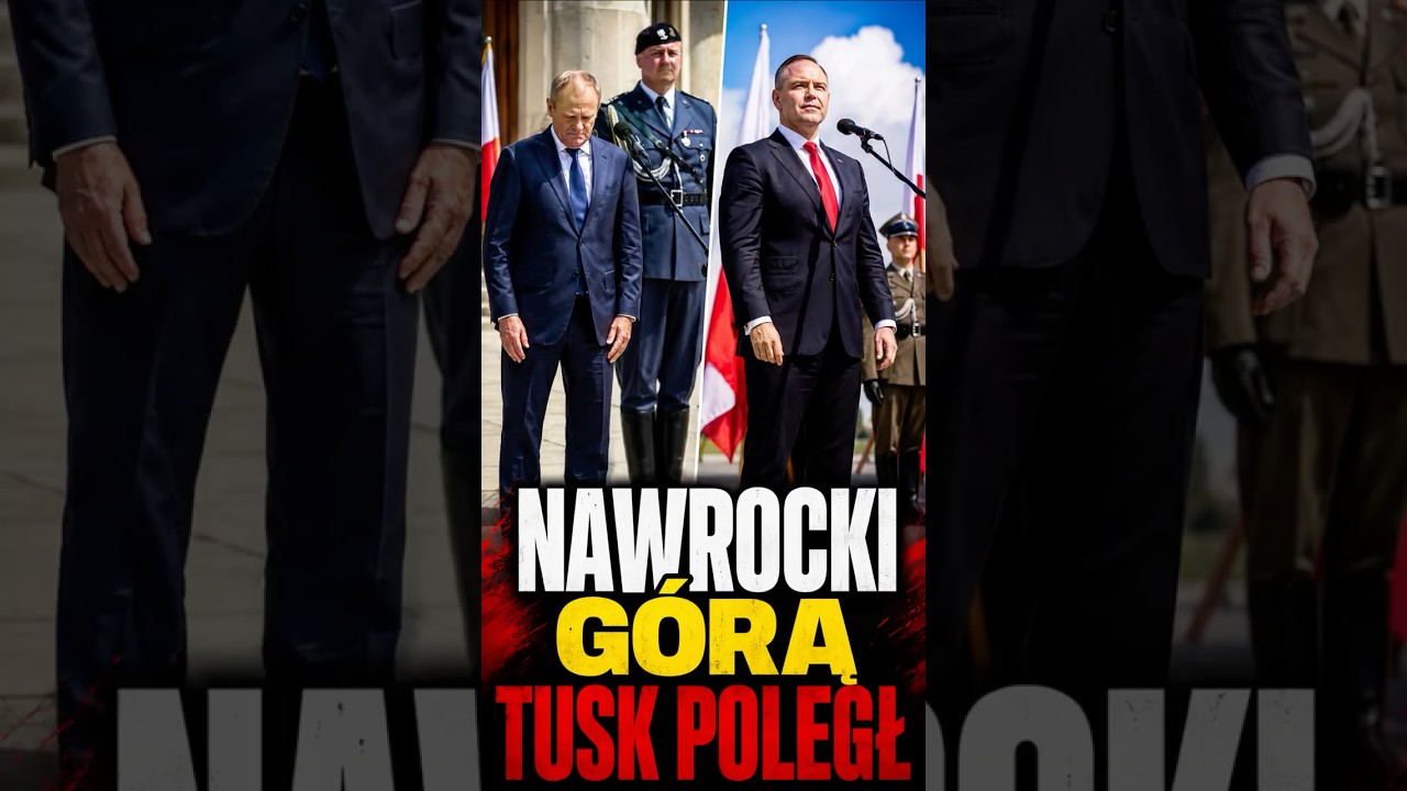 tusk chciał być jak Nawrocki?! totalna wpadka Premiera! #szok #tusk #nawrocki #polityka