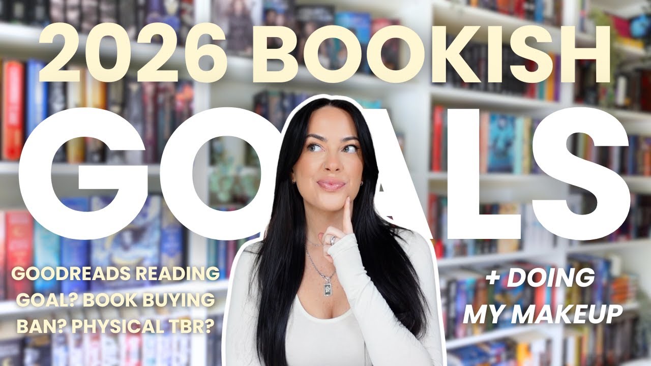 мои цели по чтению на 2026 год + мой ритуал макияжа 🌟 BOOKMAS, ДЕНЬ 2