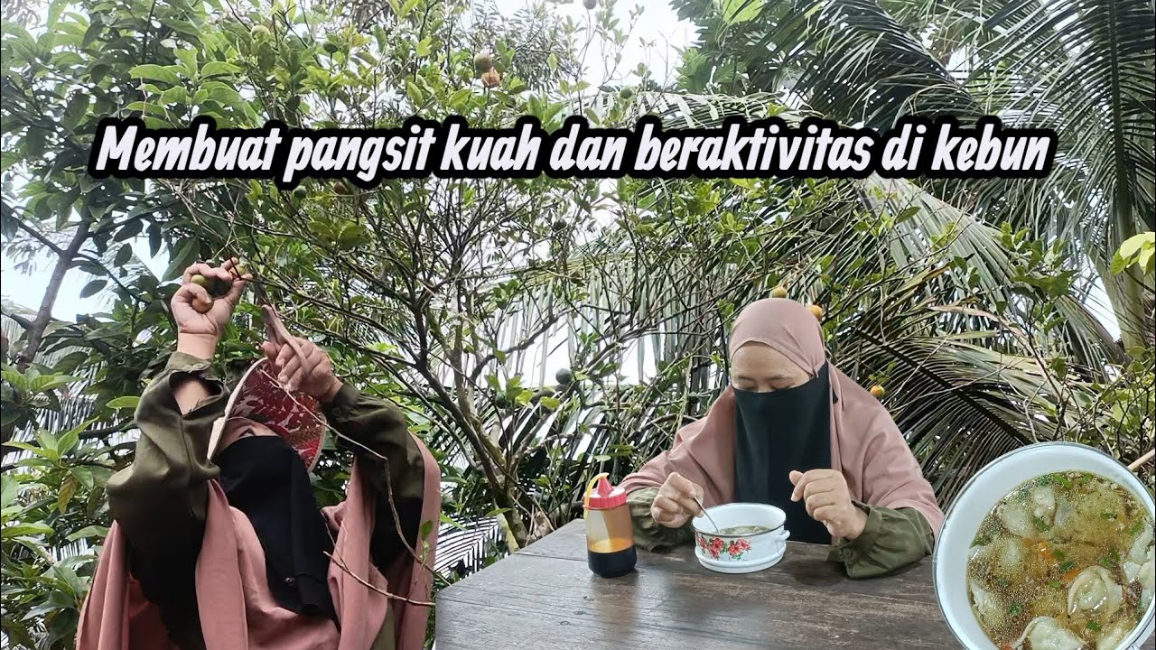 HIDUP SEDERHANA | MENIKMATI SUASANA TENANG DENGAN BERKEBUN DAN MEMASAK