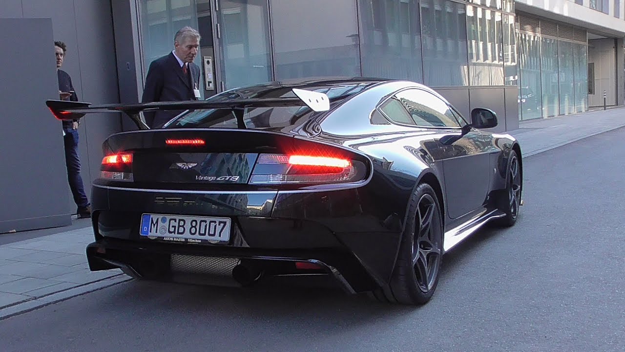 Aston Martin Vantage GT8 | Carporn + Start Up + Brutal Sound + Acceleration + Chasing | Munich