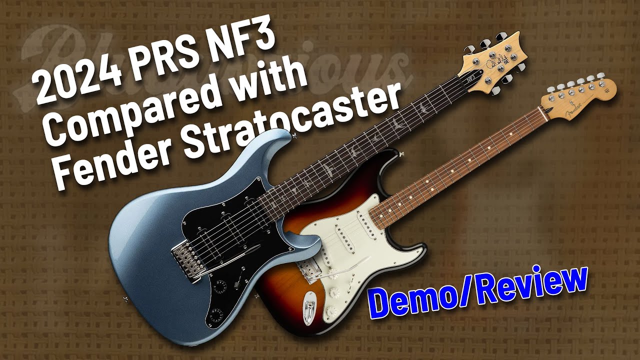 PRS NF3 Compared to Fender Stratocaster (Sort of a Demo/Review)