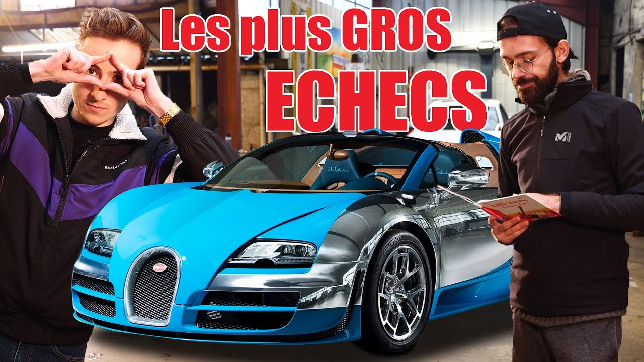 Les PIRES &Eacute;CHECS automobiles - Vilebrequin