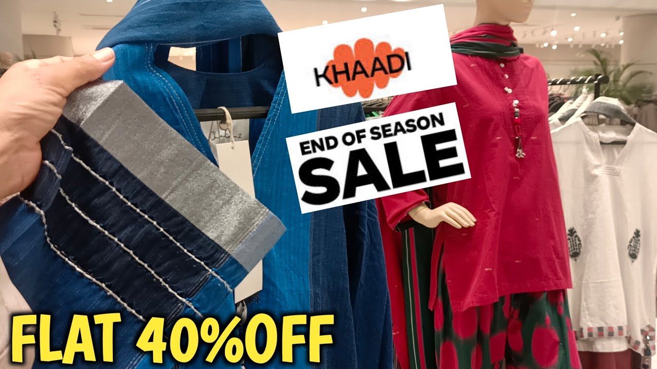 Khaadi Sale Flat 40%Off😍 Khaadi Biggest Summer Sale 2026🎉🥰