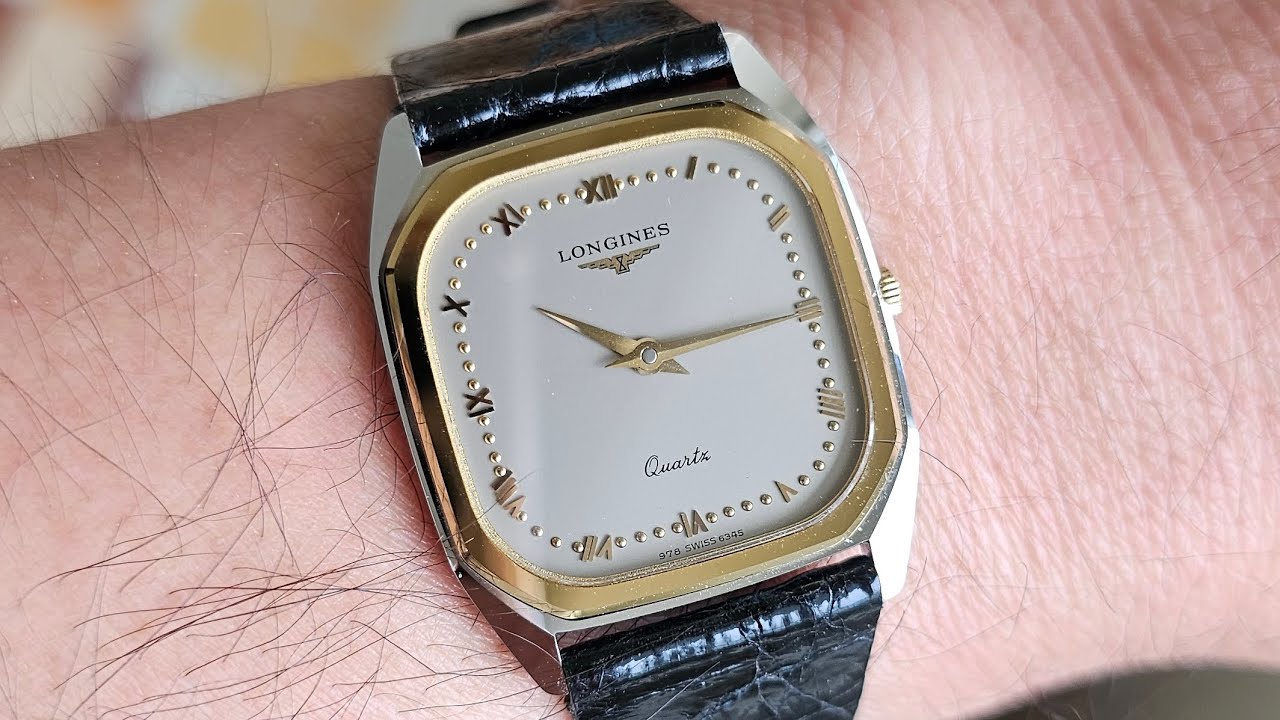 Longines tank đá mặt khói rất đẹp và hiếm