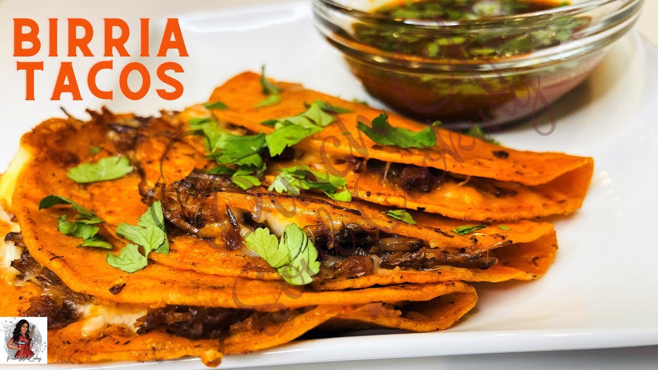 How To Make Easy Birria Tacos Crockpot I Homemade Birria Tacos
