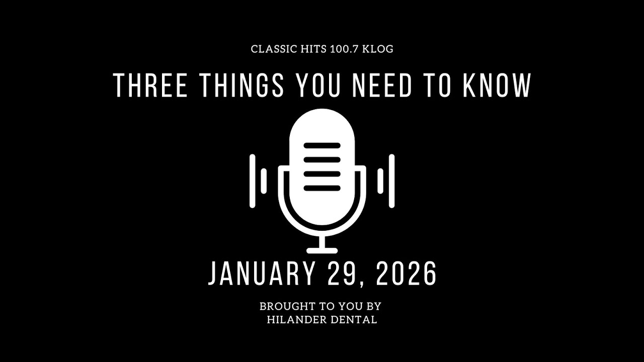 Three Things That You Need To Know - Video News 1/29/2025 News 