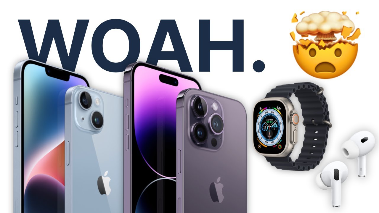 iPhone 14 and Apple Watch ULTRA!! - Far Out in the Dynamic Island