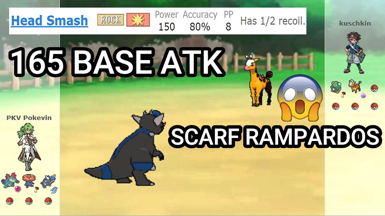 Rampardos Does Too Much Damage! (Pokemon Showdown Random Battles) (High Ladder)