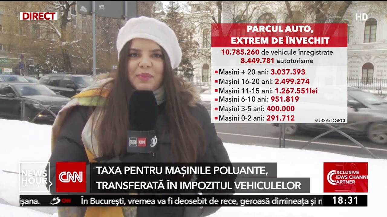 Taxa pentru mașinile poluante, transferată &icirc;n impozitul vehiculelor