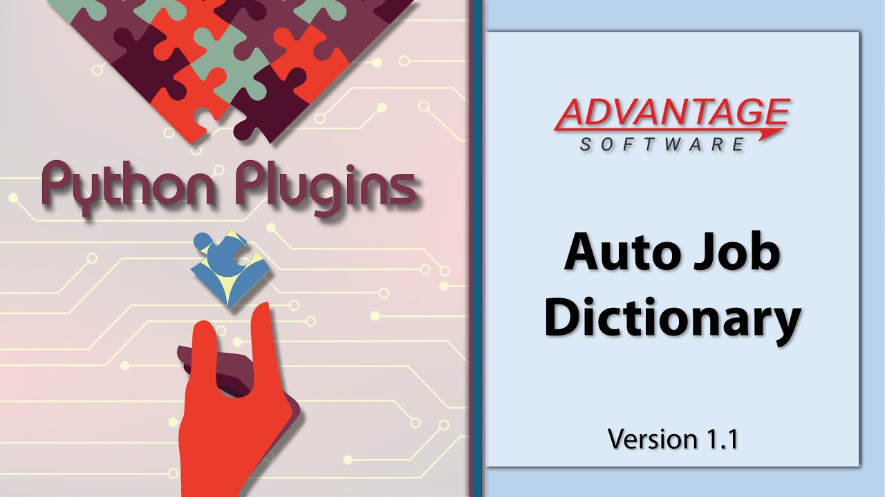 Плагины Python - Словарь заданий для автоматического выполнения, версия 1.1
