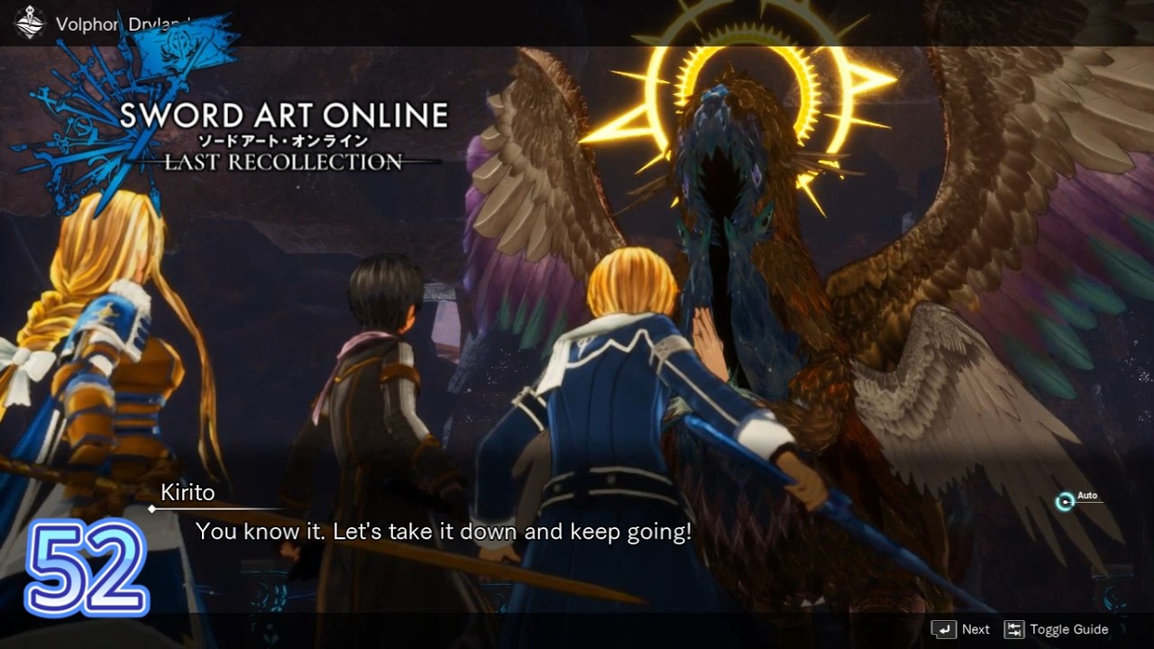 SAO: Last Recollection (PC) Full Walkthrough Gameplay | Part 52 – Guardian Serpent Boss Fight