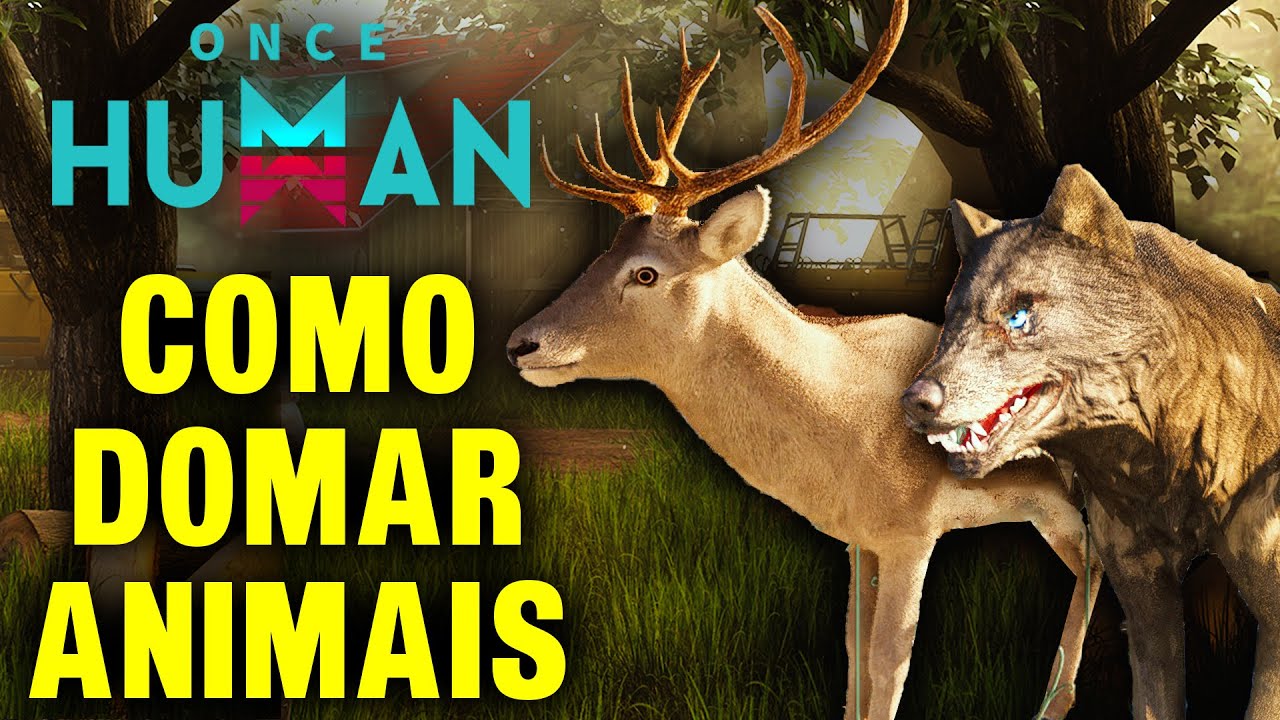 COMO DOMESTICAR ANIMAIS EM ONCE HUMAN | Guia Completo para Iniciantes!