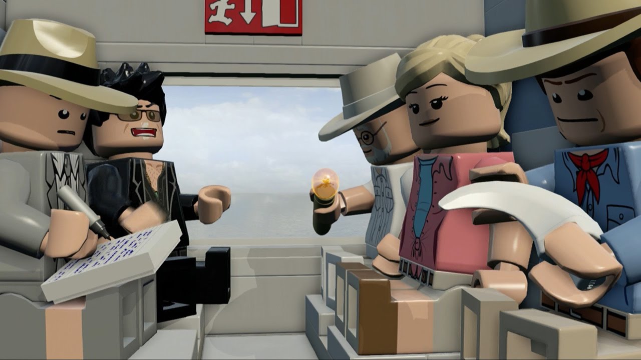 Let's Play Lego Jurassic Park - SHOOT HER! SHOOT HER!  in Lego Jurassic World Gameplay on Xbox One