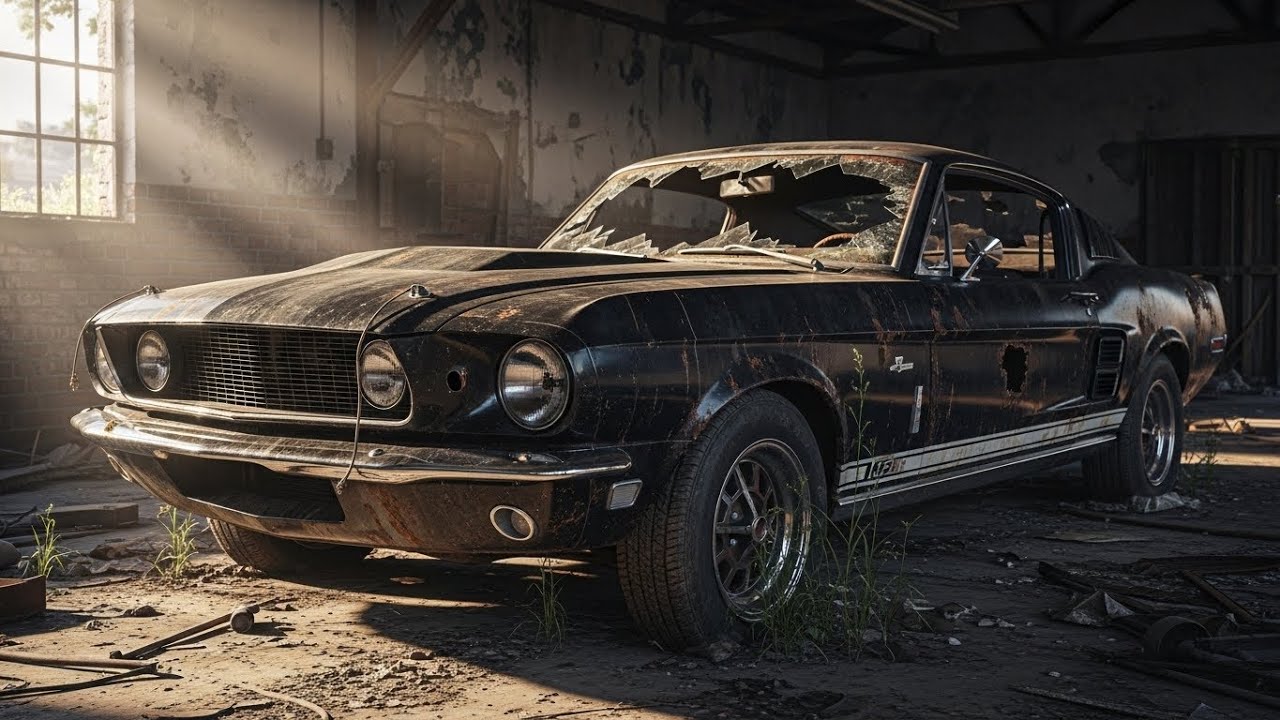 This 1967 Shelby GT500 Was Left to Die — Full ASMR Restoration
