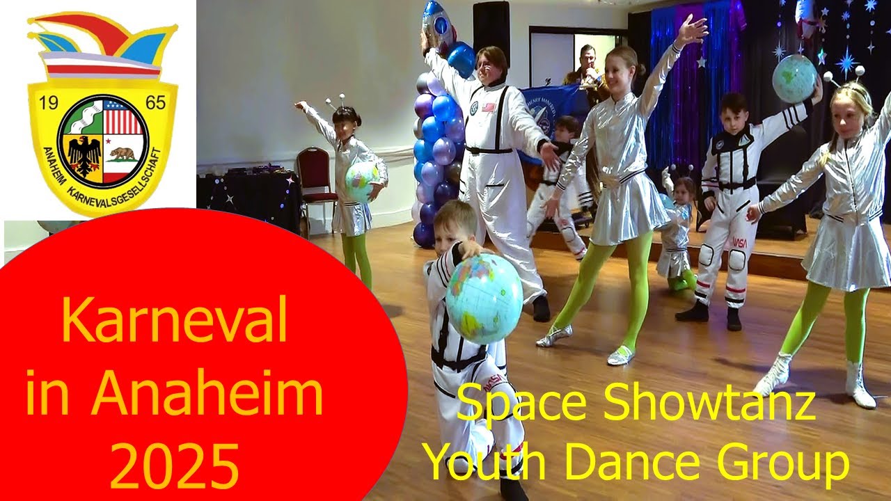 Space Showtanz – Prinzengarde – Youth Dance Group - Kinder Karneval in Outer Space - Anaheim KG 2025