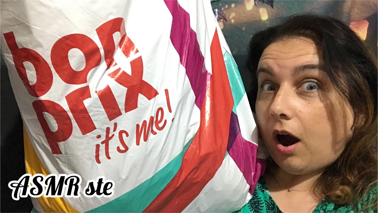 MEGA haul di bon prix 💸  unboxing ASMR ITA shopping fabric sounds whispering