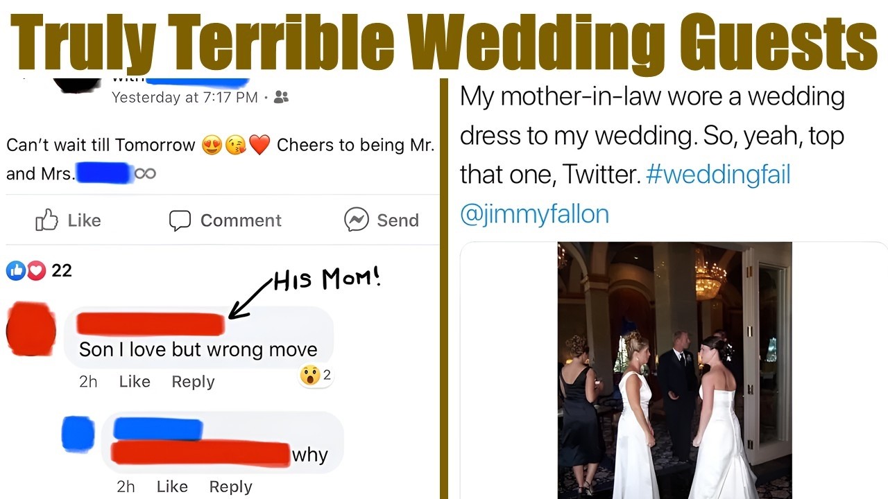 Truly Terrible Wedding Guests Who Should've Been Uninvited