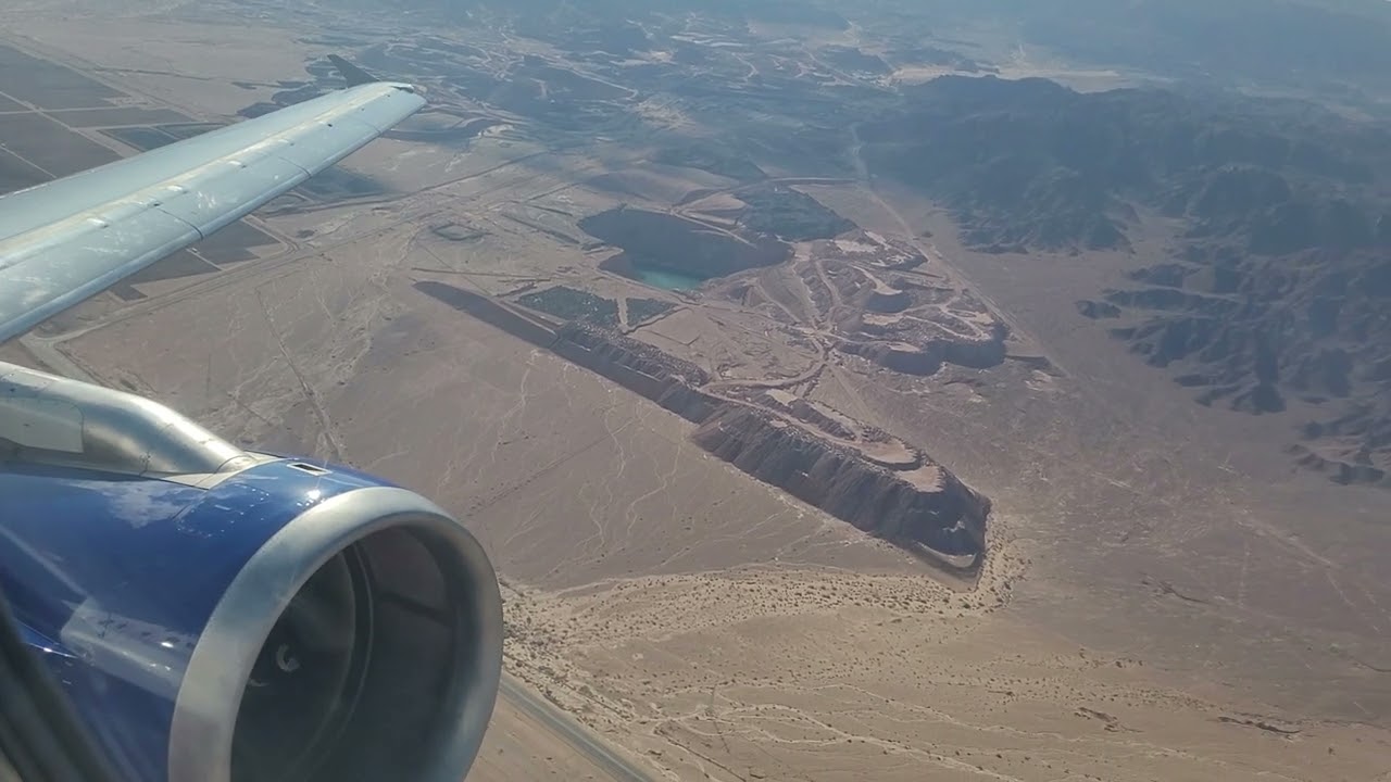 Israir Airbus A320 Takeoff From Eilat Ramon Airport