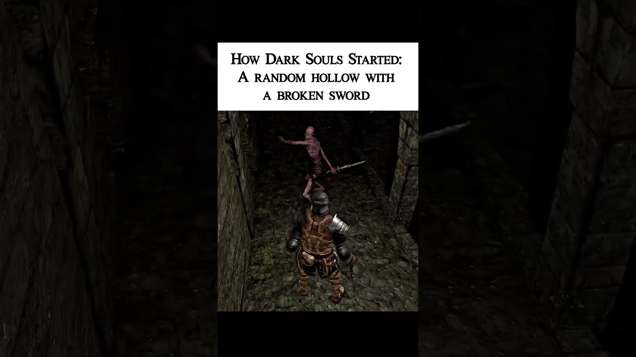 How Dark Souls Starts vs. How it Ends🔥 #eldenring #darksouls #fromsoftware #gaming #metal