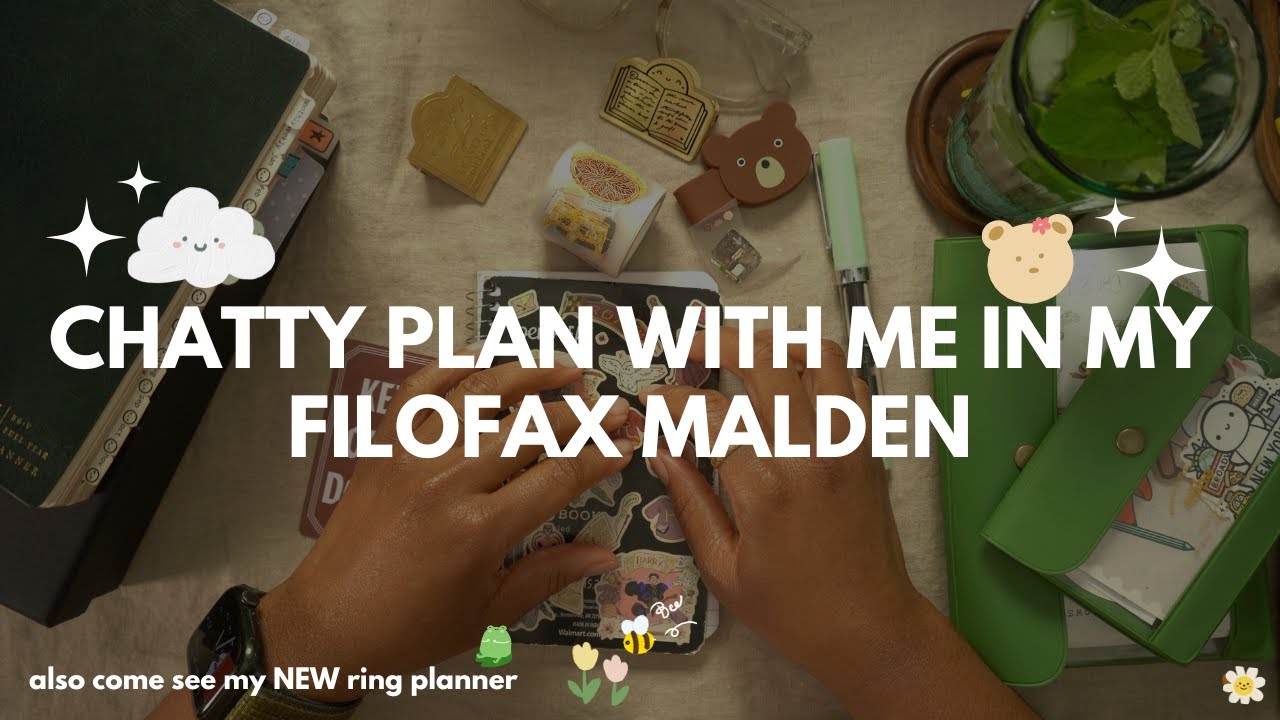 🎈Plan with Me | Filofax Malden | Chatty Unboxing YAY 🥰