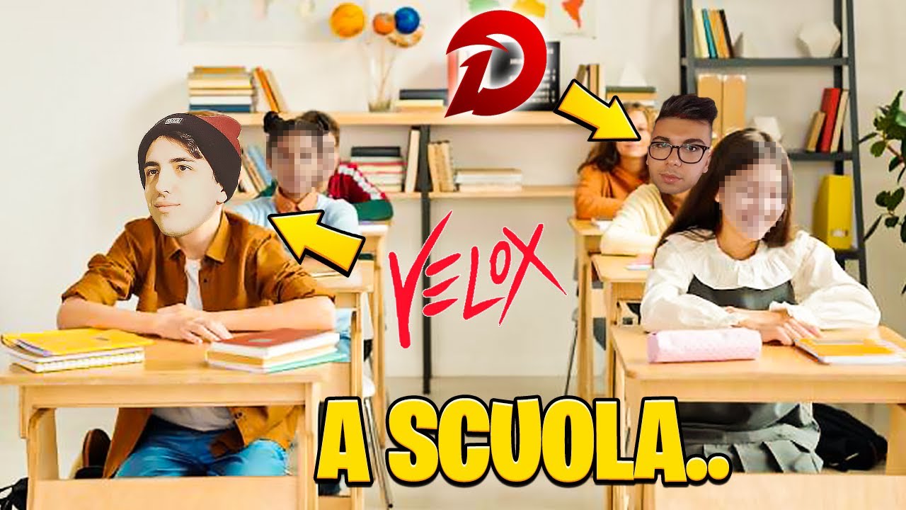 VELOX E DARIO RACCONTANO LE STORIELLE DIVERTENTI DI QUANDO ANDAVANO A SCUOLA!