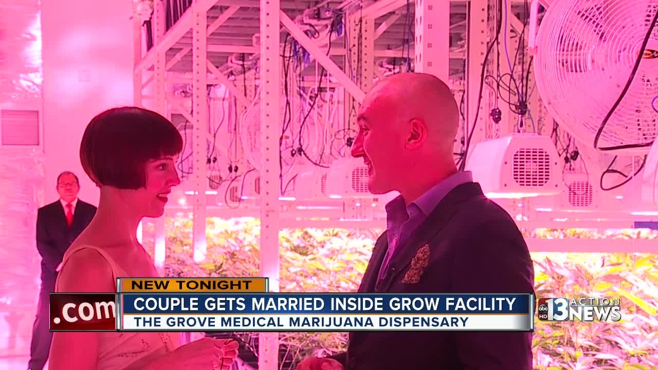 'Weed wedding' held on the first day of legalized marijuana in Nevada
