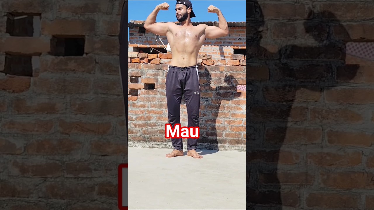 Mau city | Posing at Roof | home workout | Posing 