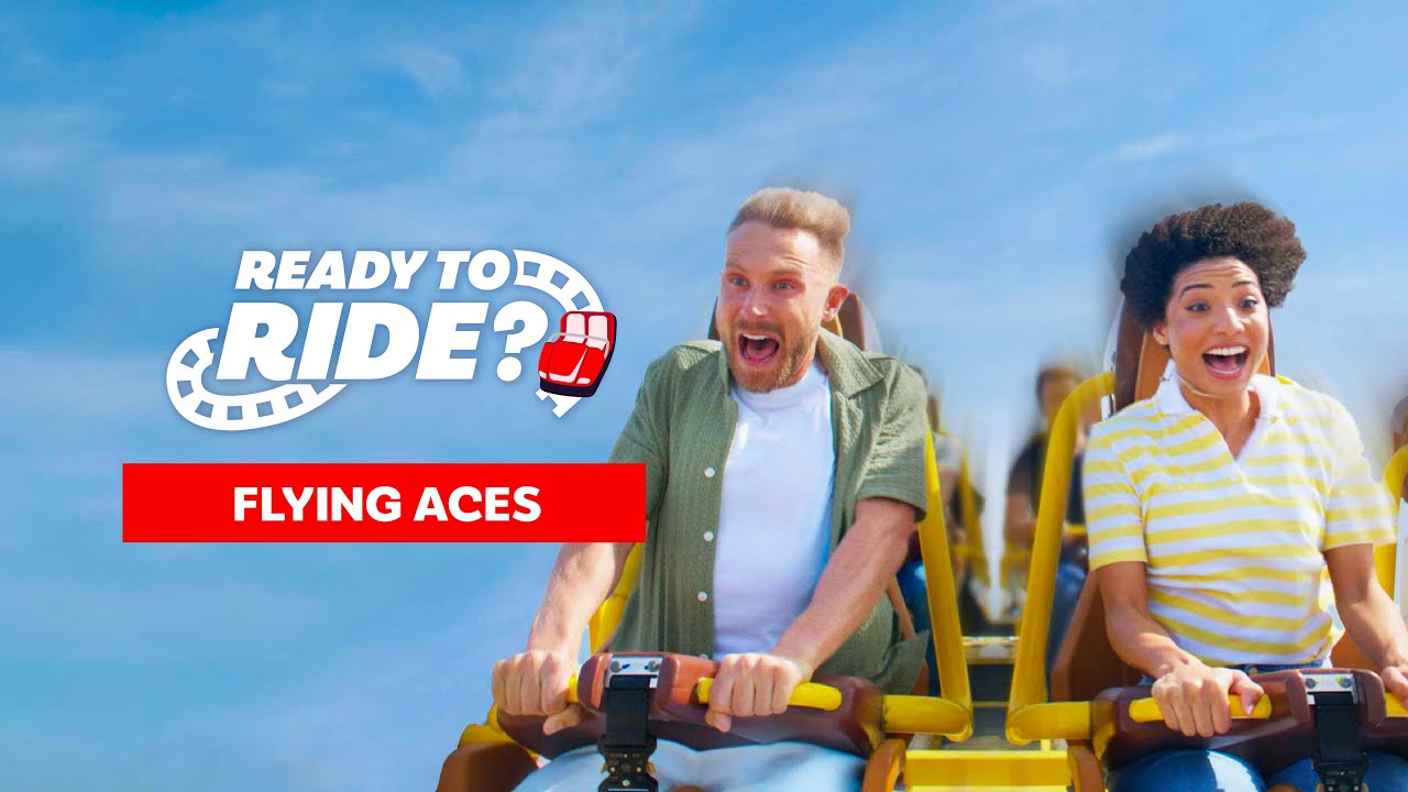 The World's Tallest Non-Inverted Loop! Flying Aces at Ferrari World Yas Island | Ready To Ride